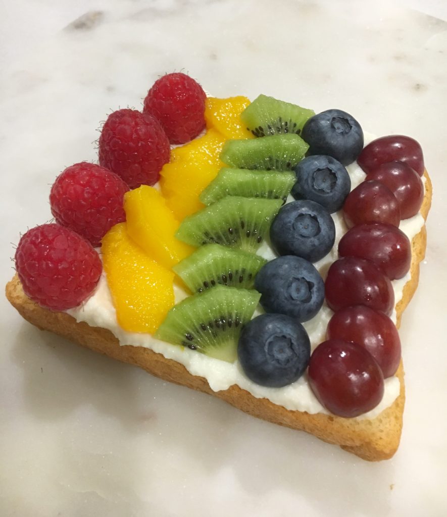 Rainbow Toast