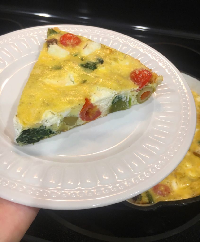 Easy Cheesy Frittata Food Or Thought 