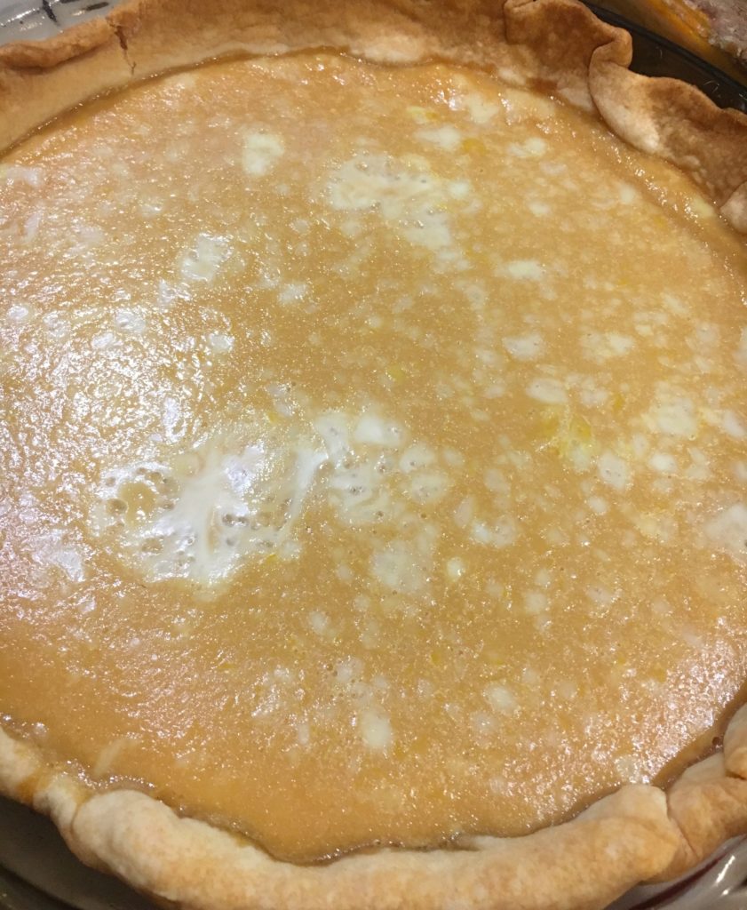 Apple Cider Cream Pie