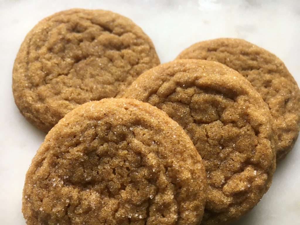 chewy ginger cookies